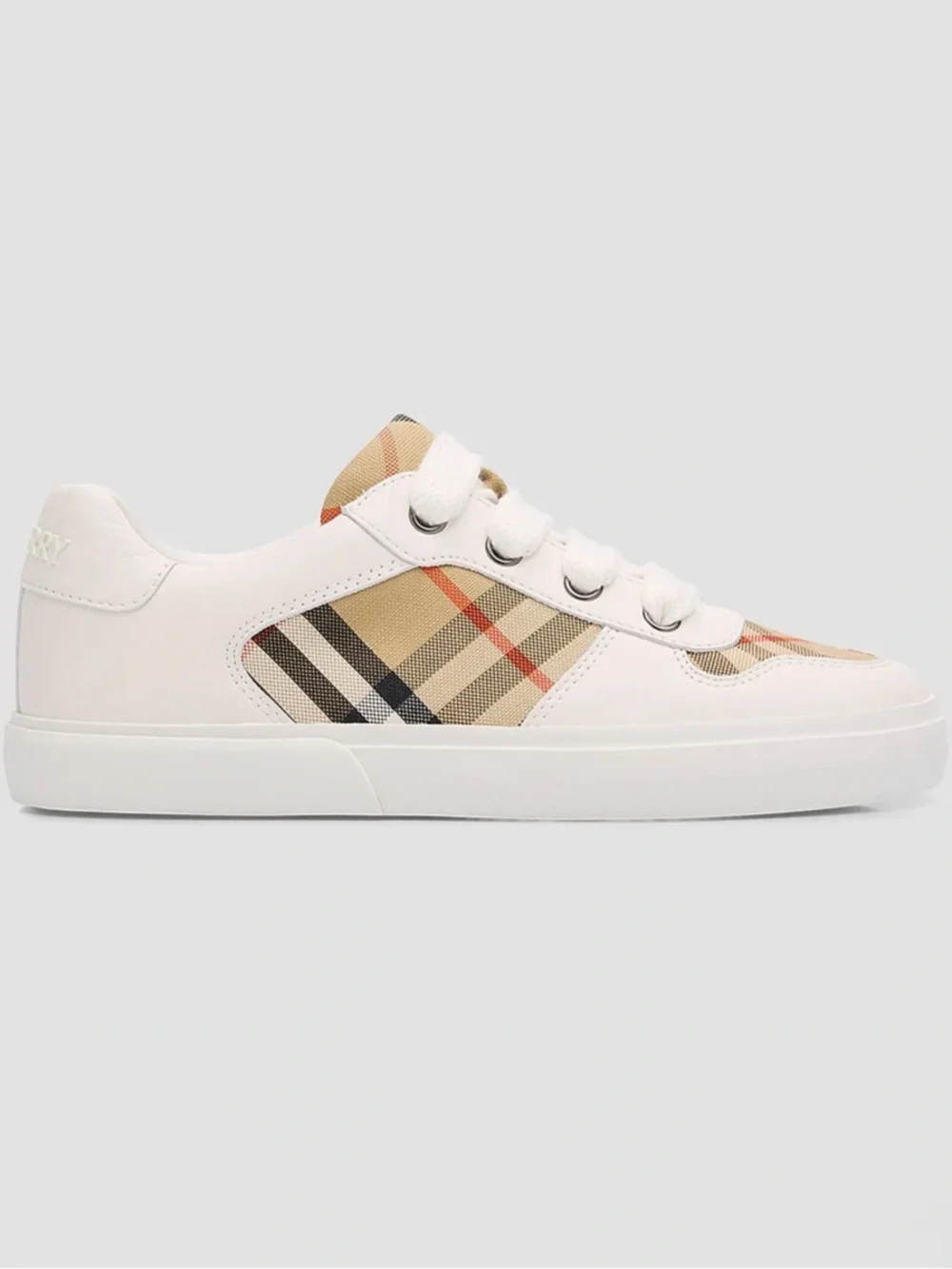 Burberry Noah Lace up check sneakers